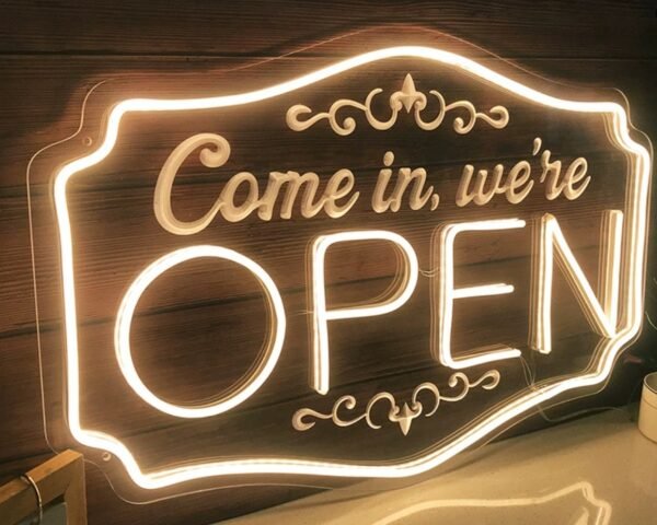 Vintage Open neon sign nvpo01